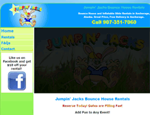 Tablet Screenshot of jumpinjacksak.com
